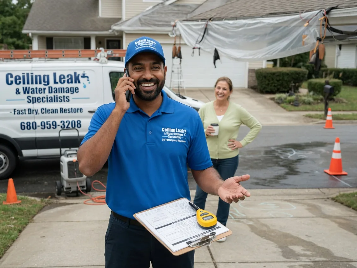 Ceiling Leak Cleanup Alum Bank, PA FAQs